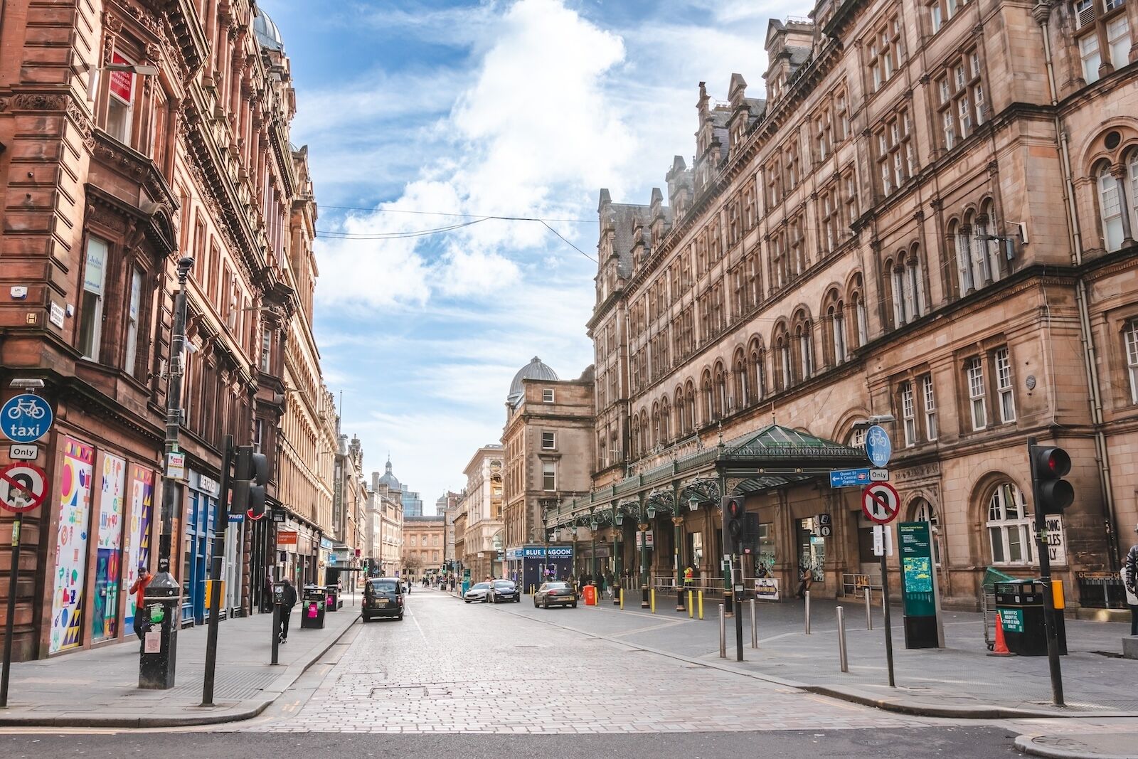 new united flights - glasgow scotland