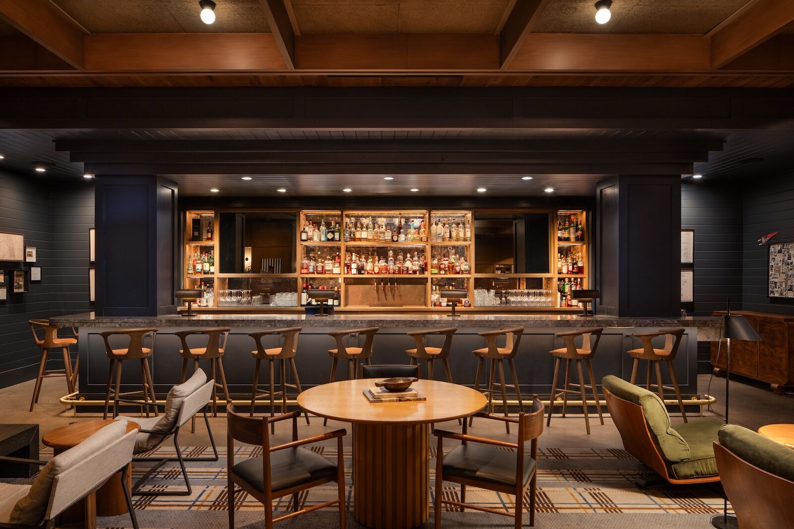 the trade room at the junto