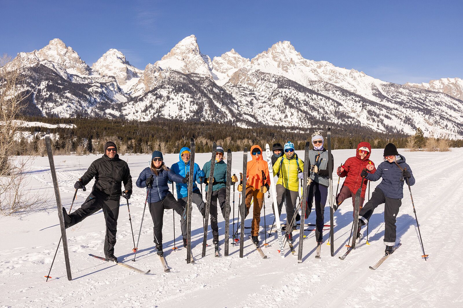 grand teton national park in winter