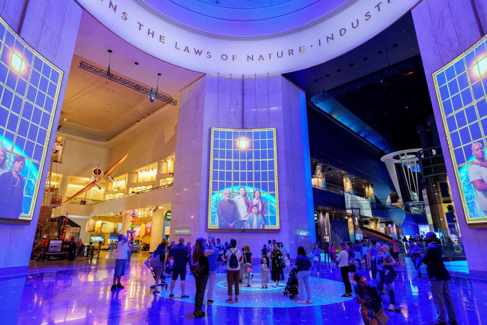 Griffin Museum of Science and Industry - lobby