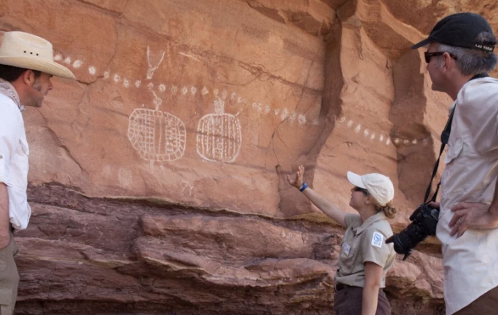 reservations at national parks - rock paintings