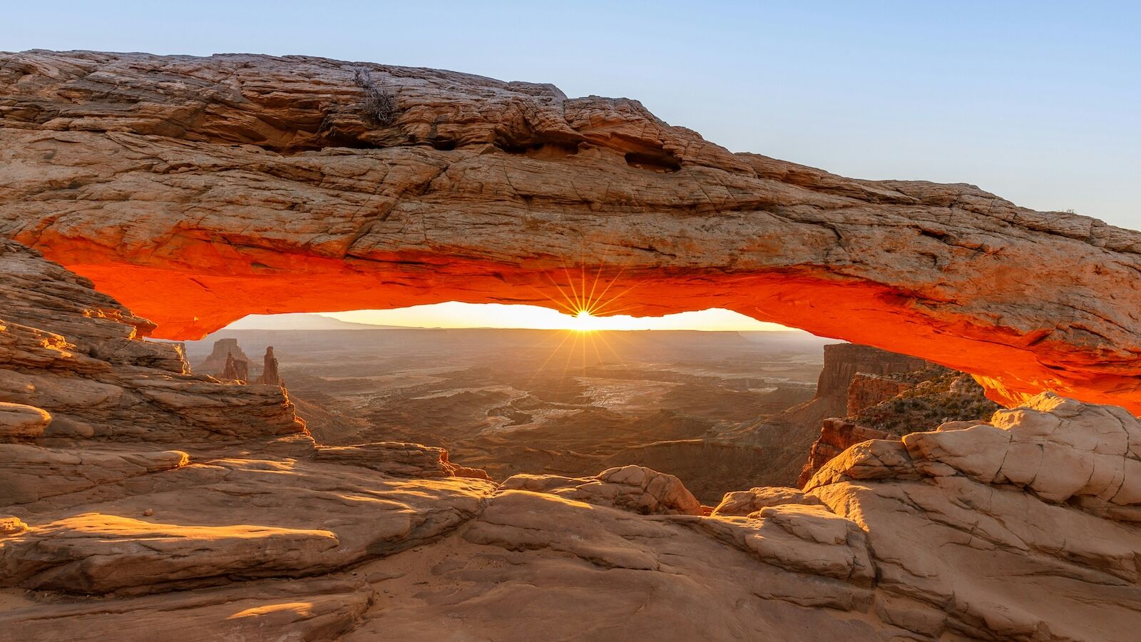best national parks to visit in spring - mesa arch in canyonlands 