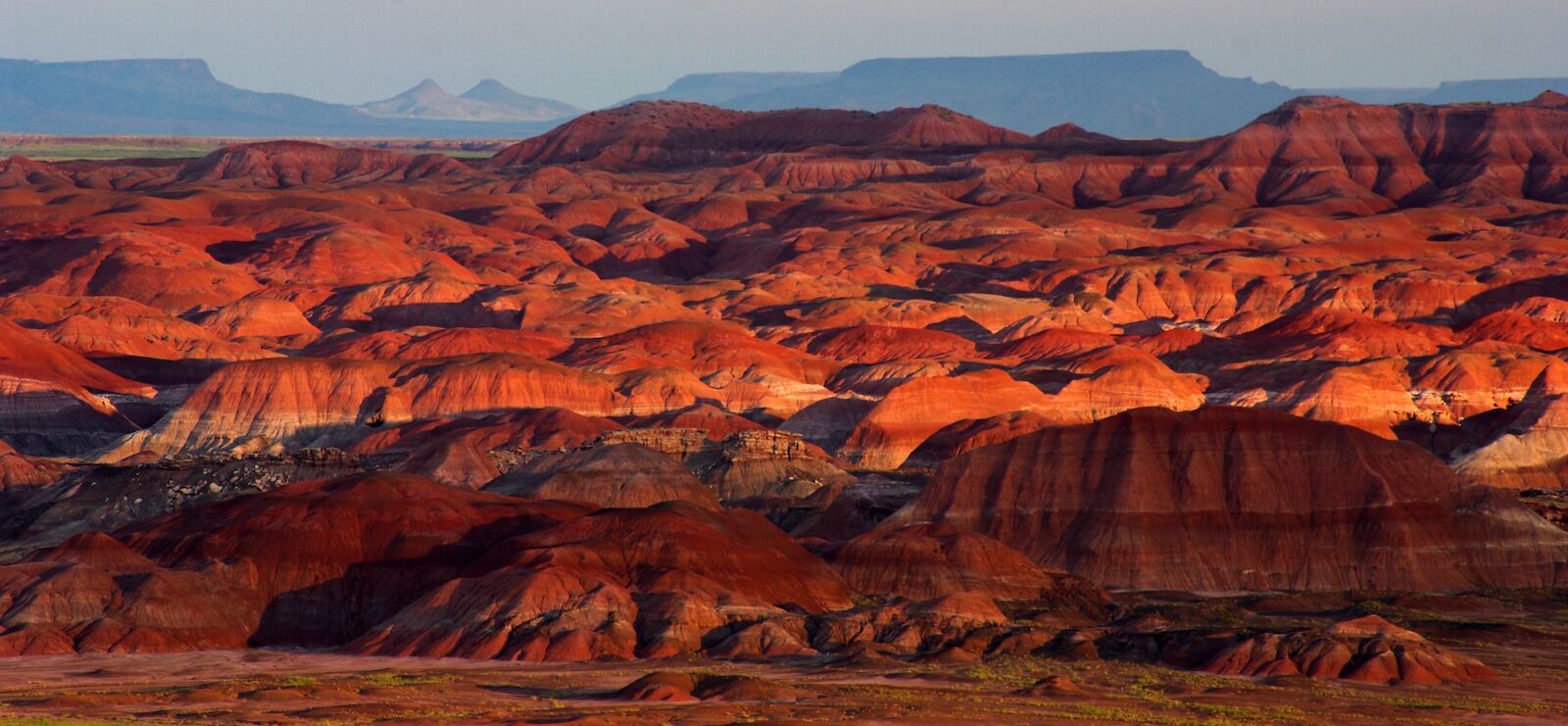 route 66 road trip amarillo to kingman - painted desert