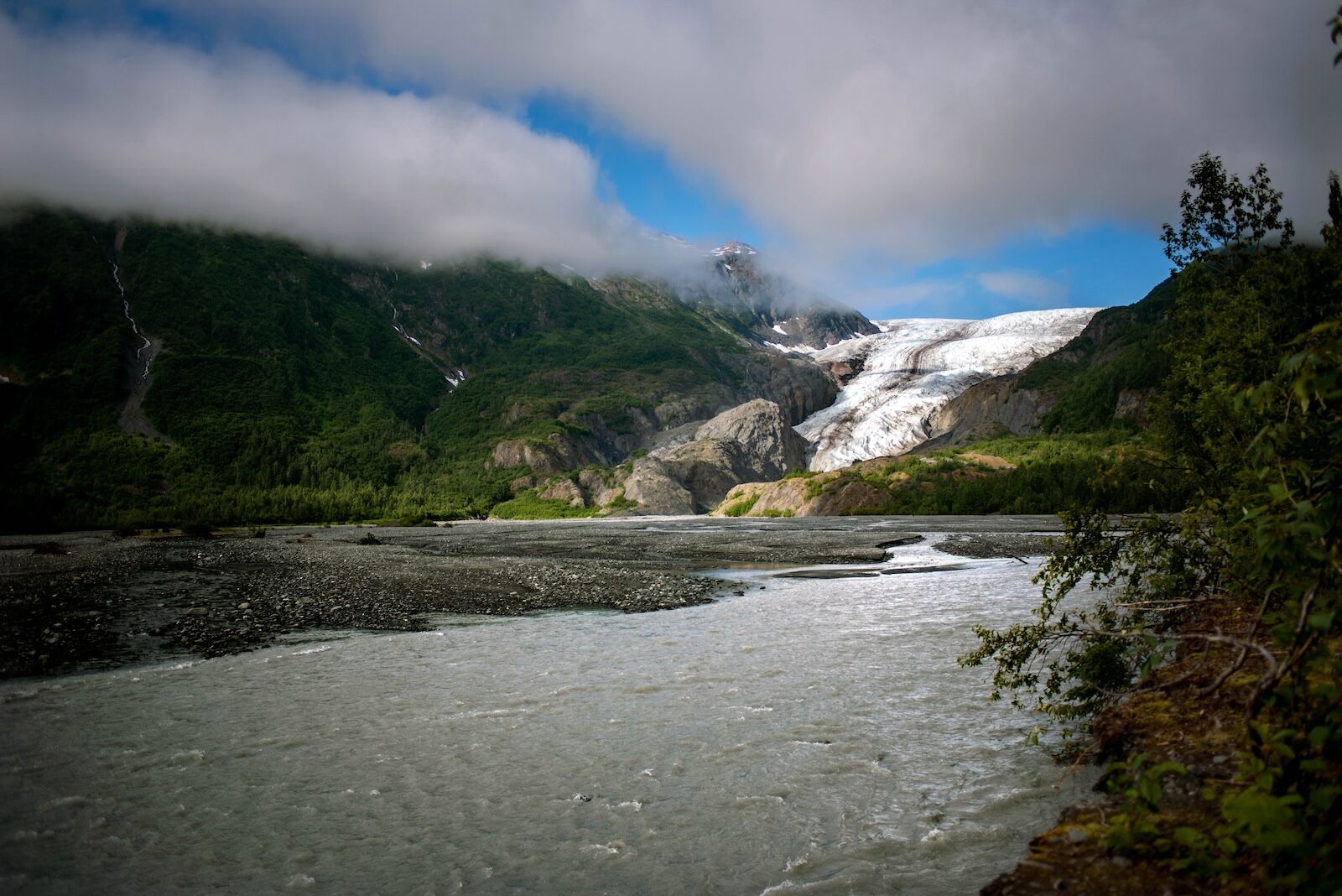 national park visitation records - exit glacier in kenai