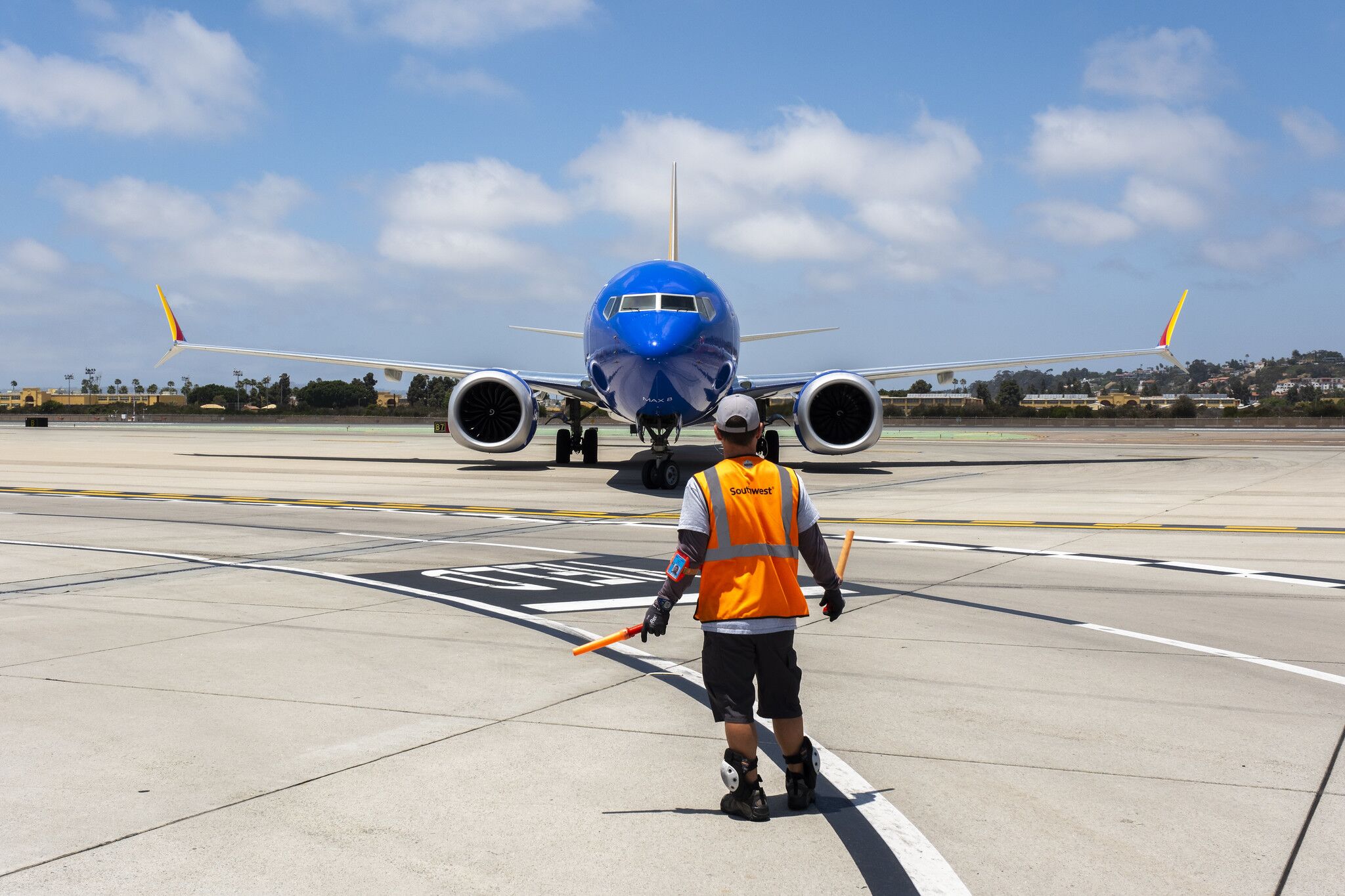 marshal at san diego international airport 