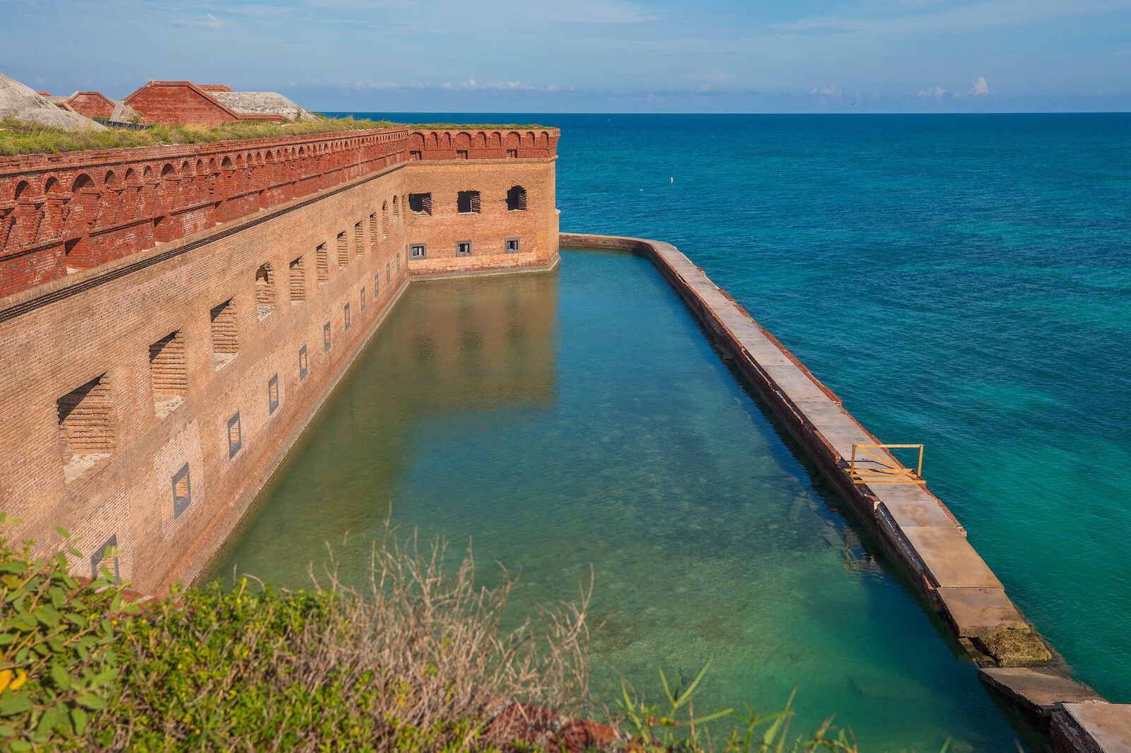 national park visitation records - dry tortugas fort