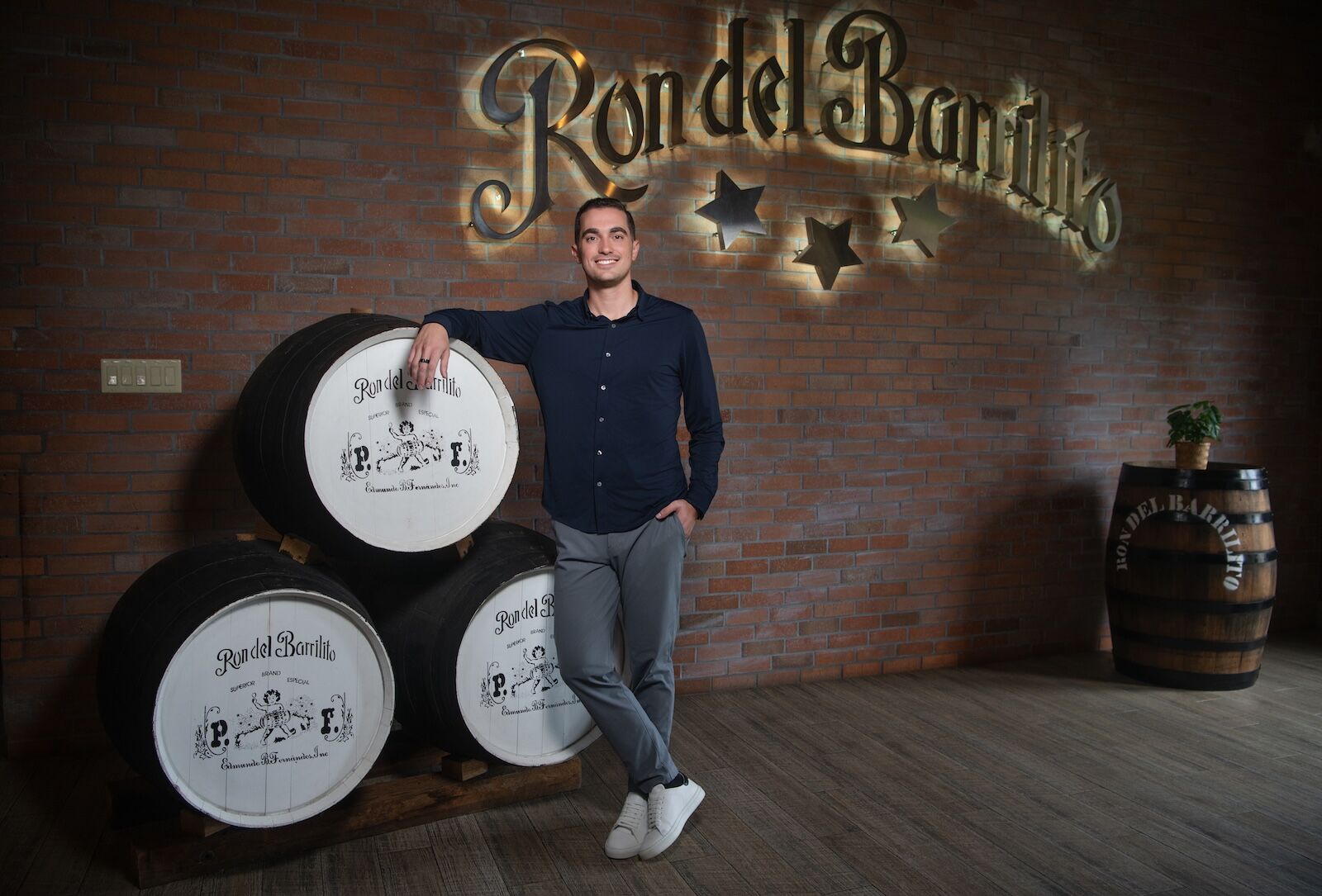 eduardo bacardi of Ron del Barrilito