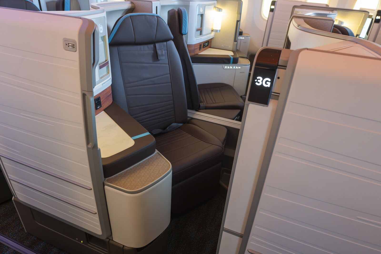 new alaska business class  - suite with door