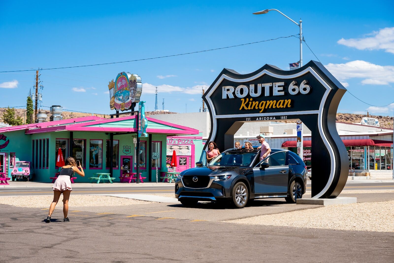 route 66 road trip amarillo to kingman - kingman