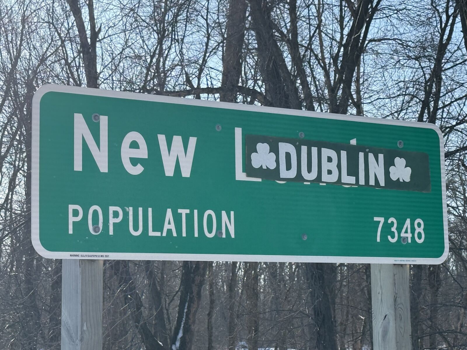 st. patrick's day traditions - 2026 sign