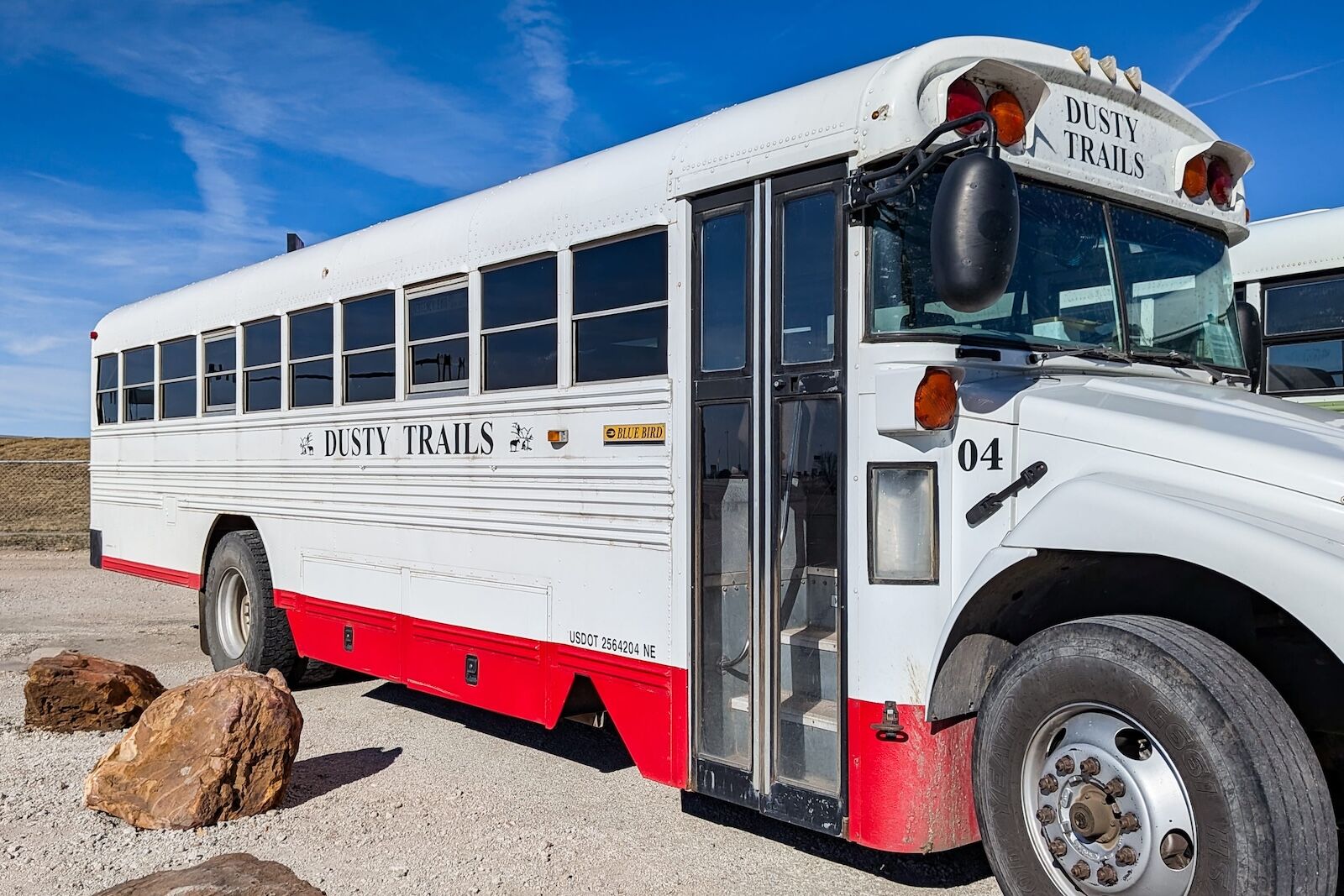 dusty trails school bus