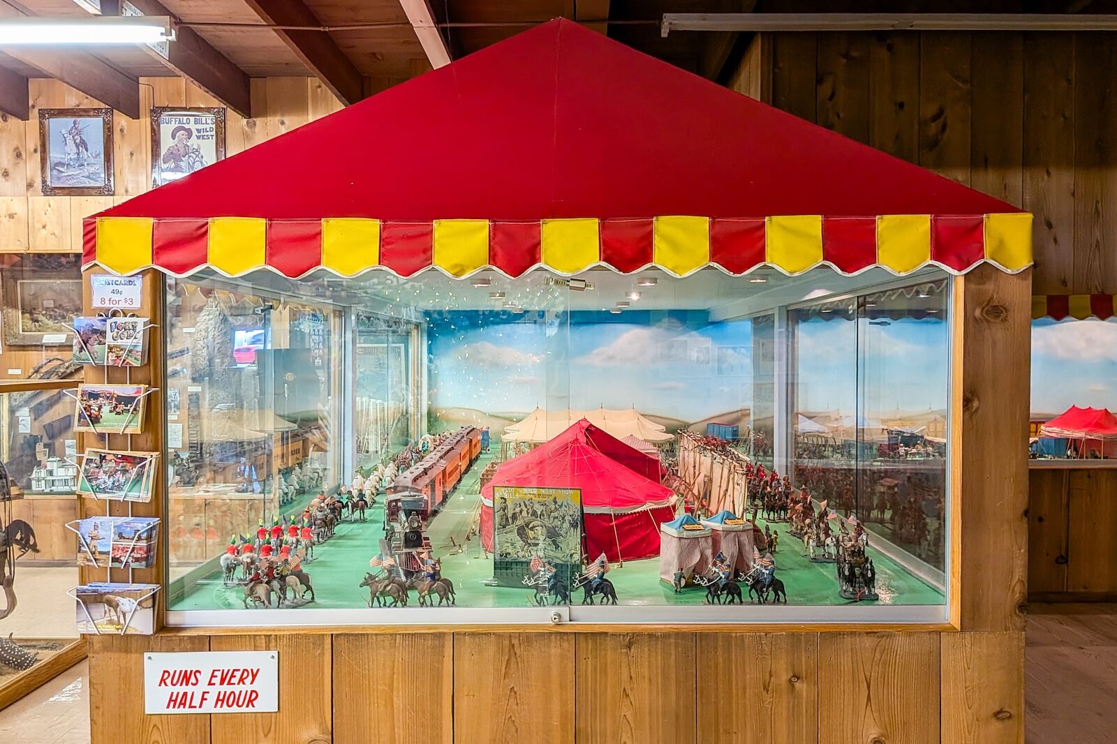 wild west display at fort cody