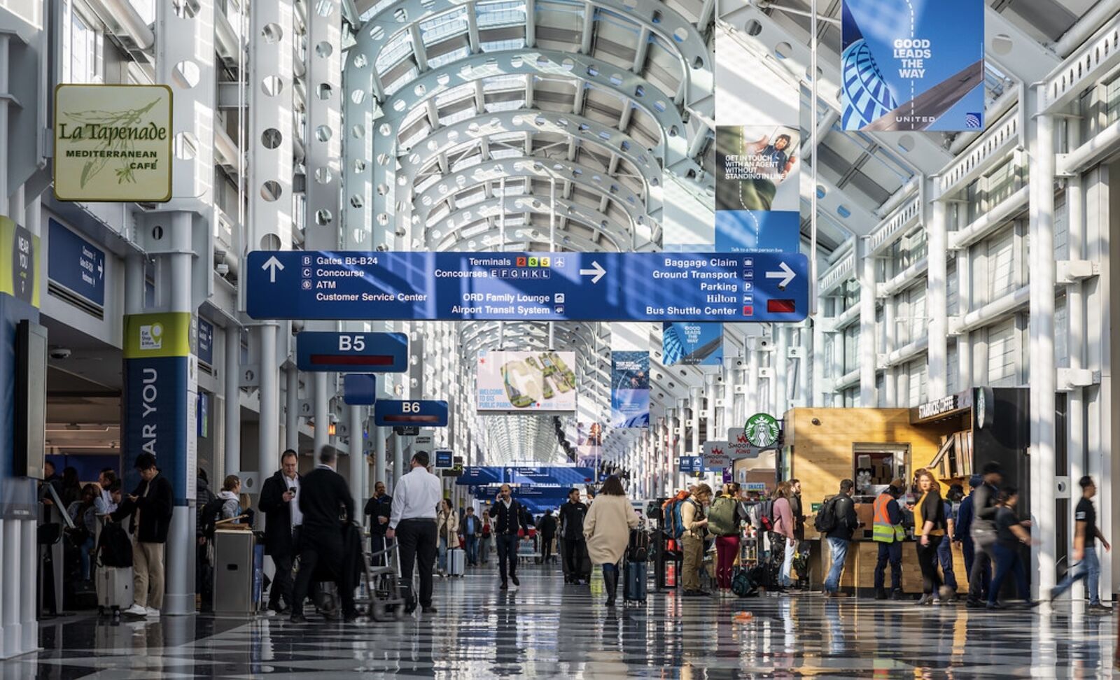 southwest airport changes - terminal in ohare