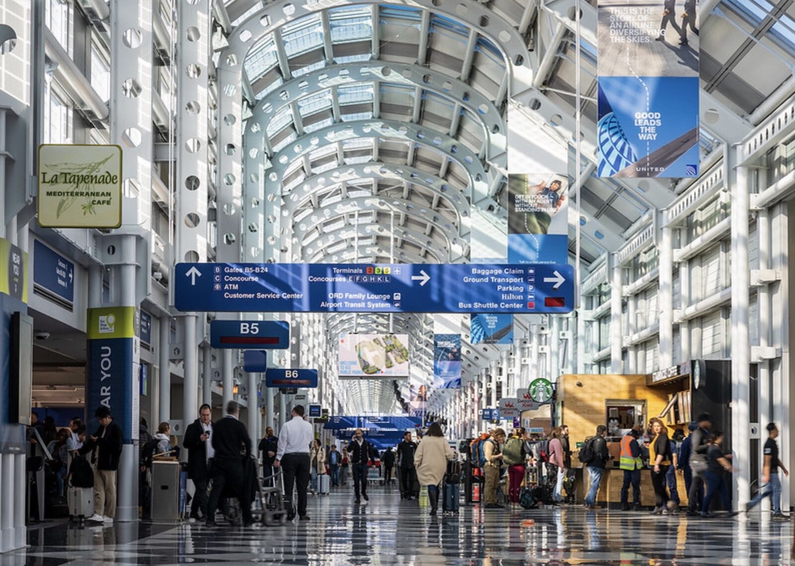 ICE agents in airports - ohare