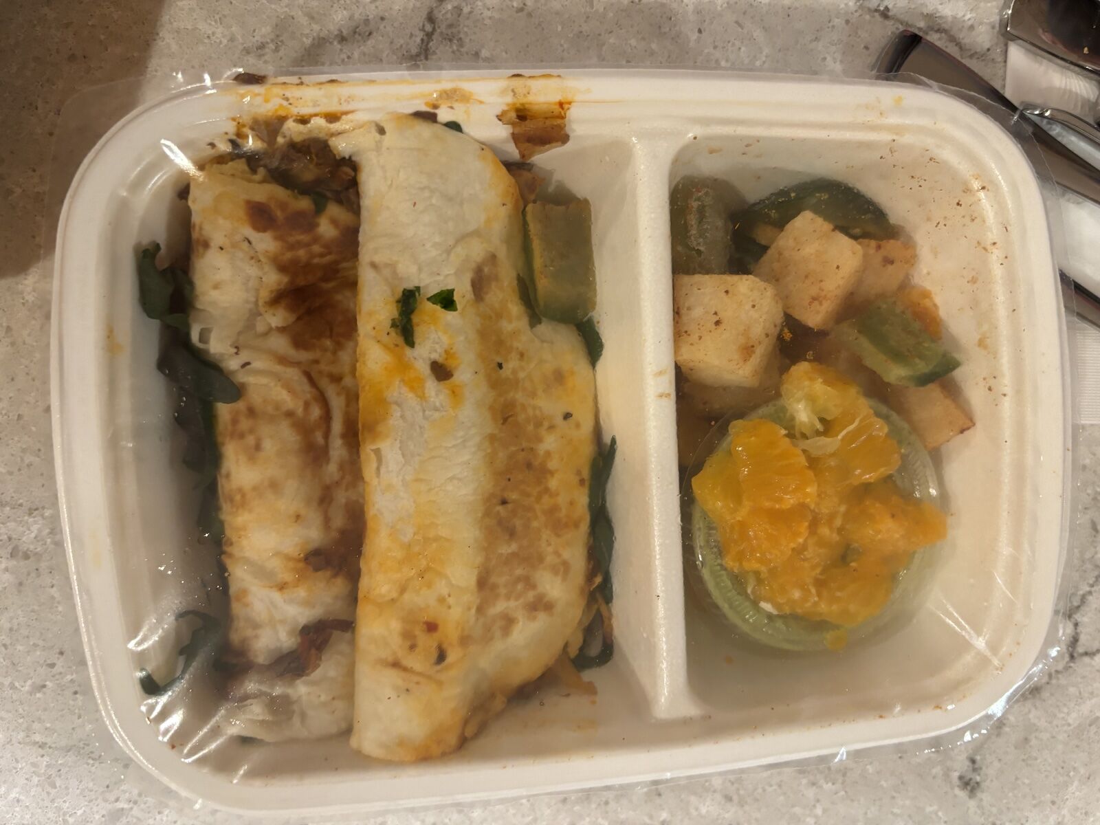 tacos plate from cookunity