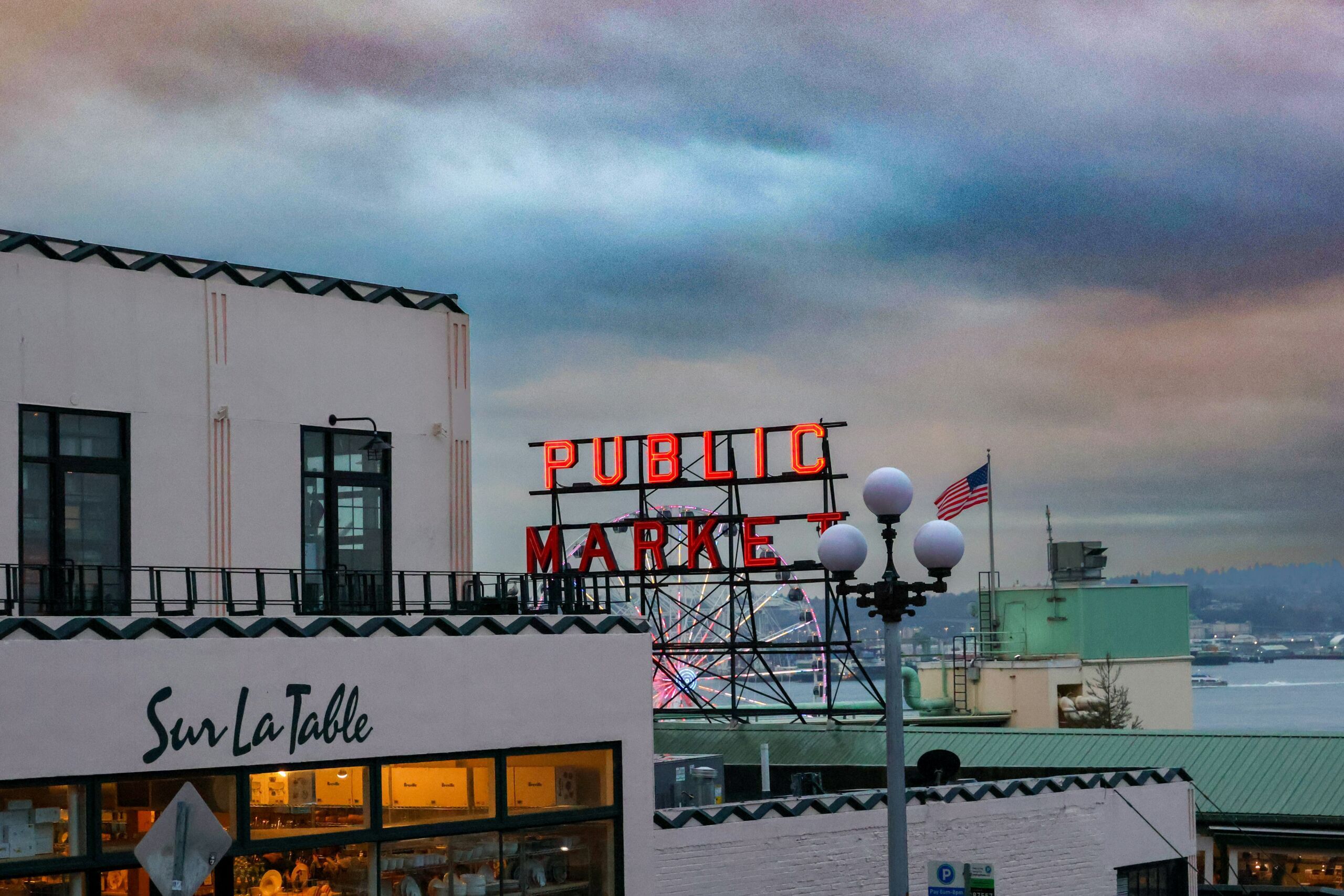 seattle market sign 