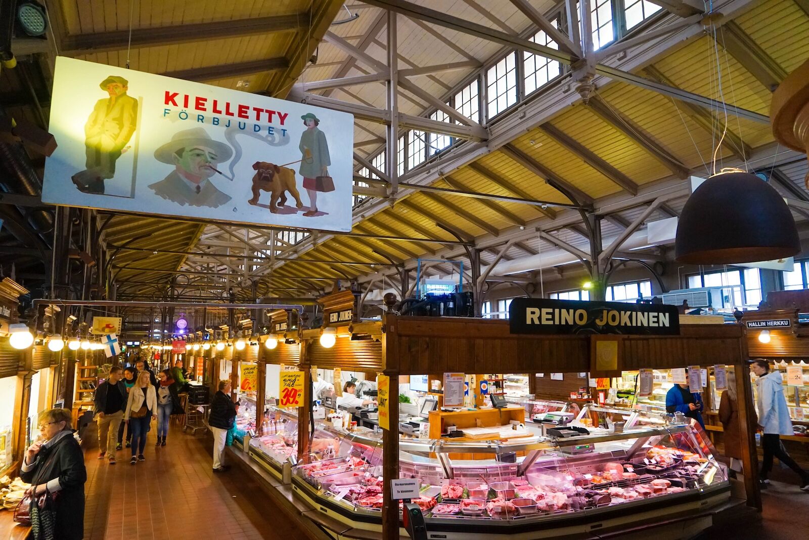 turku finland mushrooms - turku market hall