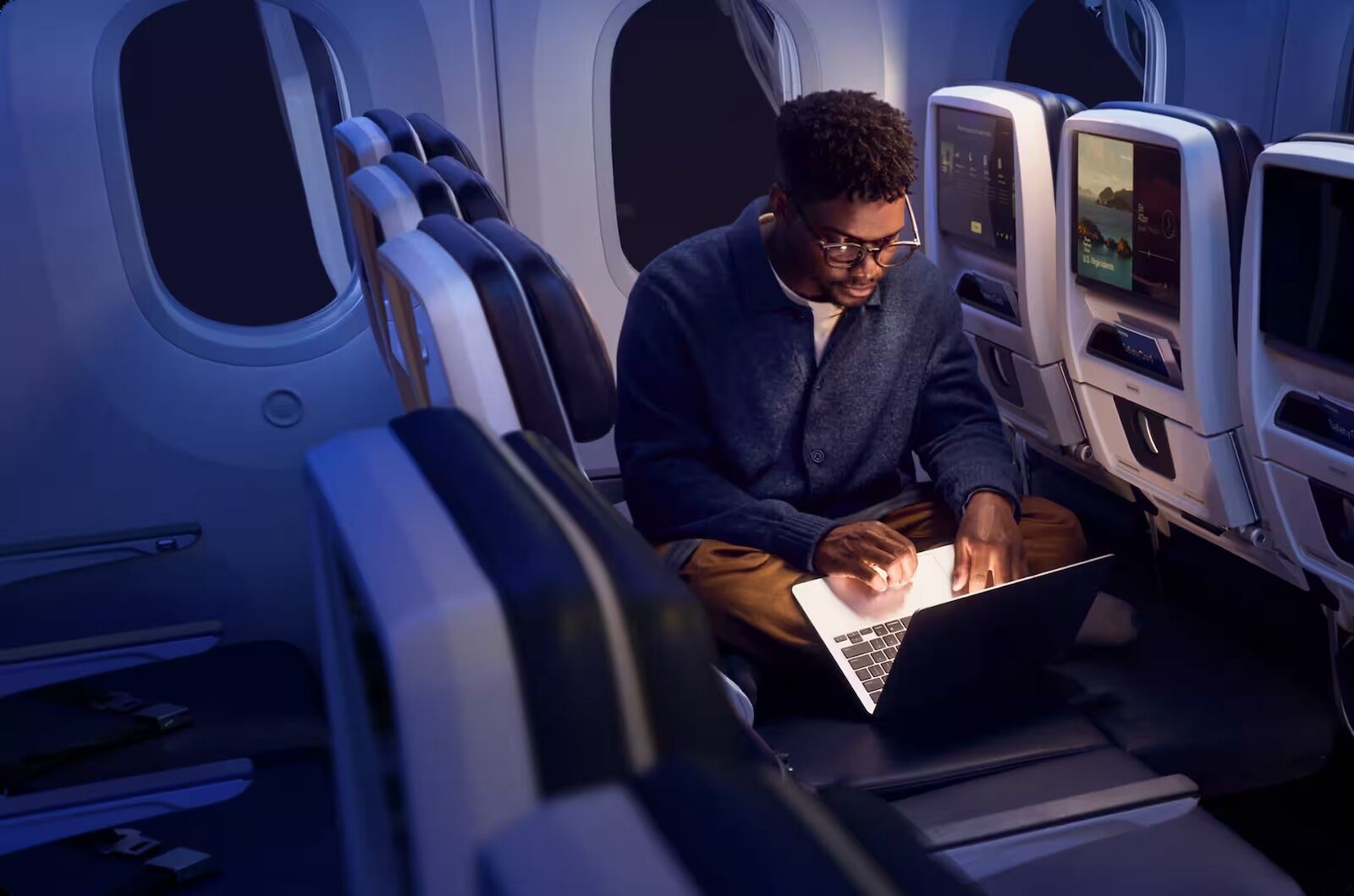 united relax row rendering