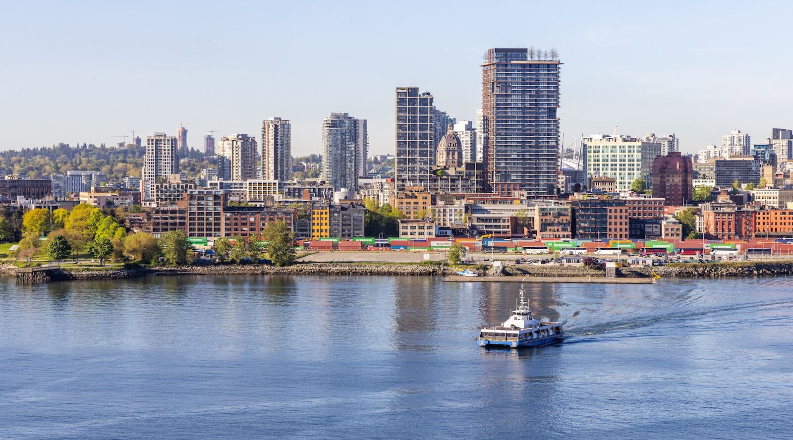 seabus on water near vancouver
