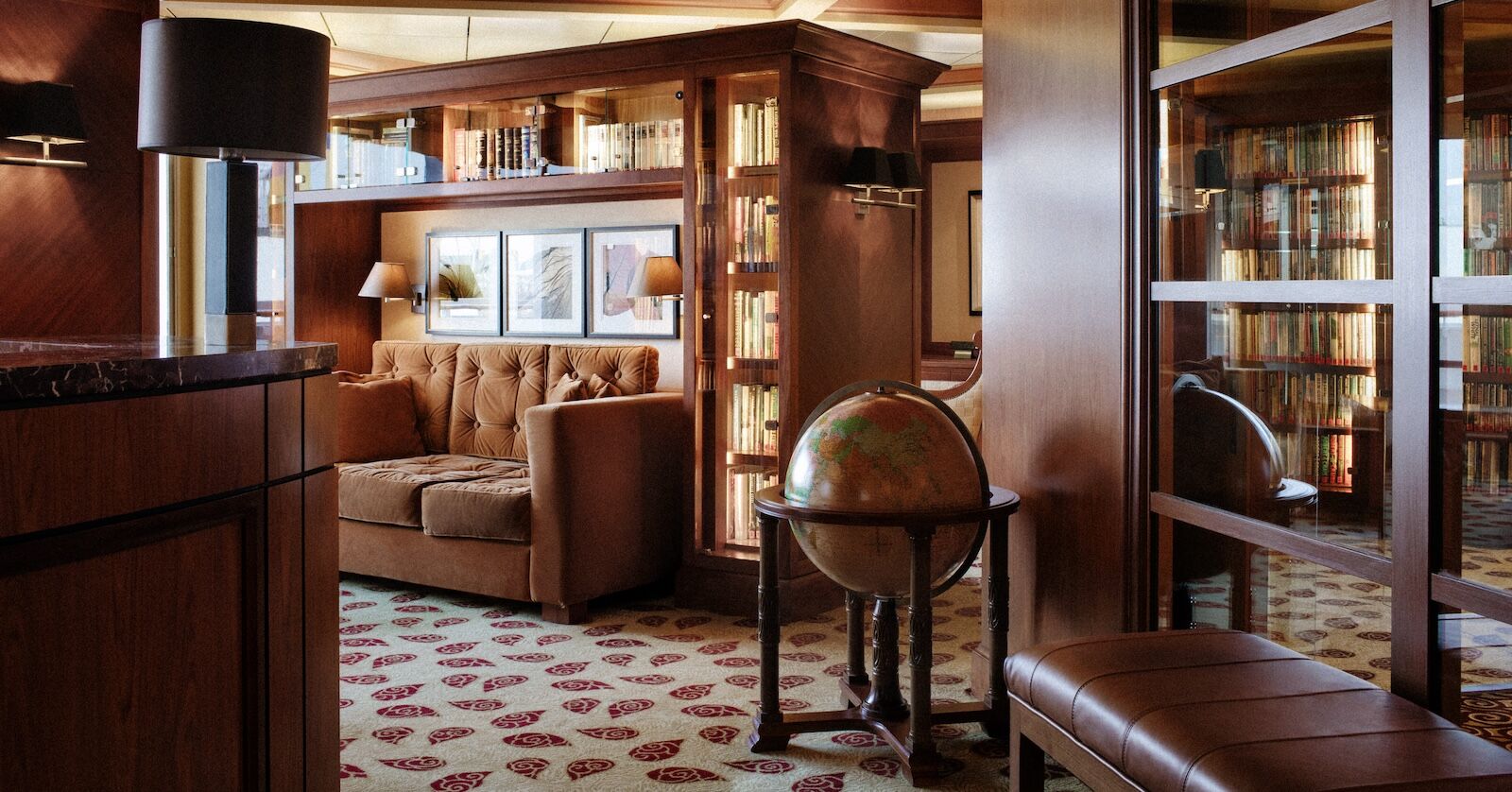 These Stunning Cruise Ship Libraries Are Built for Book Lovers