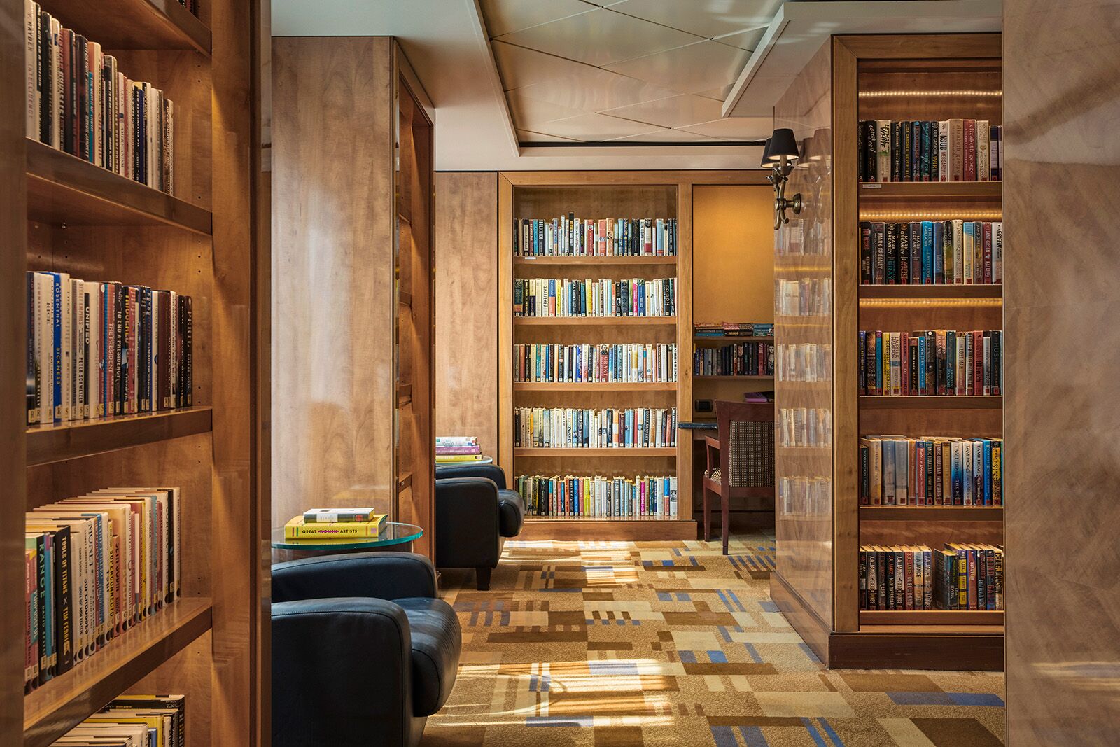 cruise lines with astonishing libraries