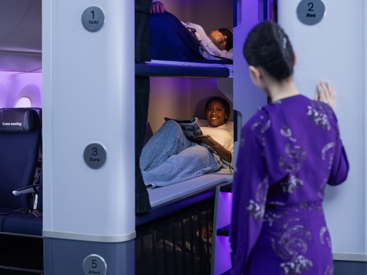 Air New Zealand Is Bringing Bunk-Style Sleeping to Economy Class