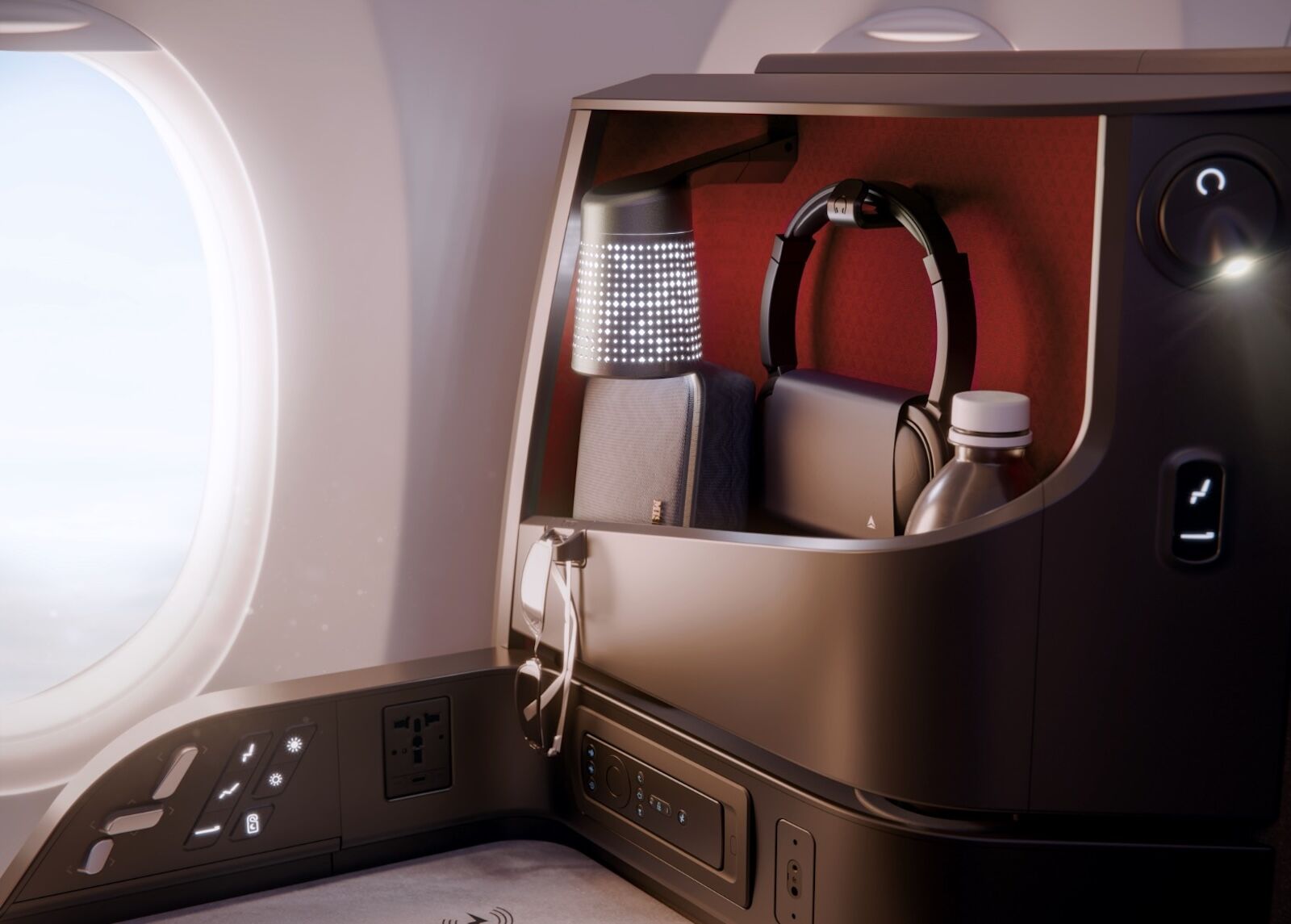 new delta one suites - storage space