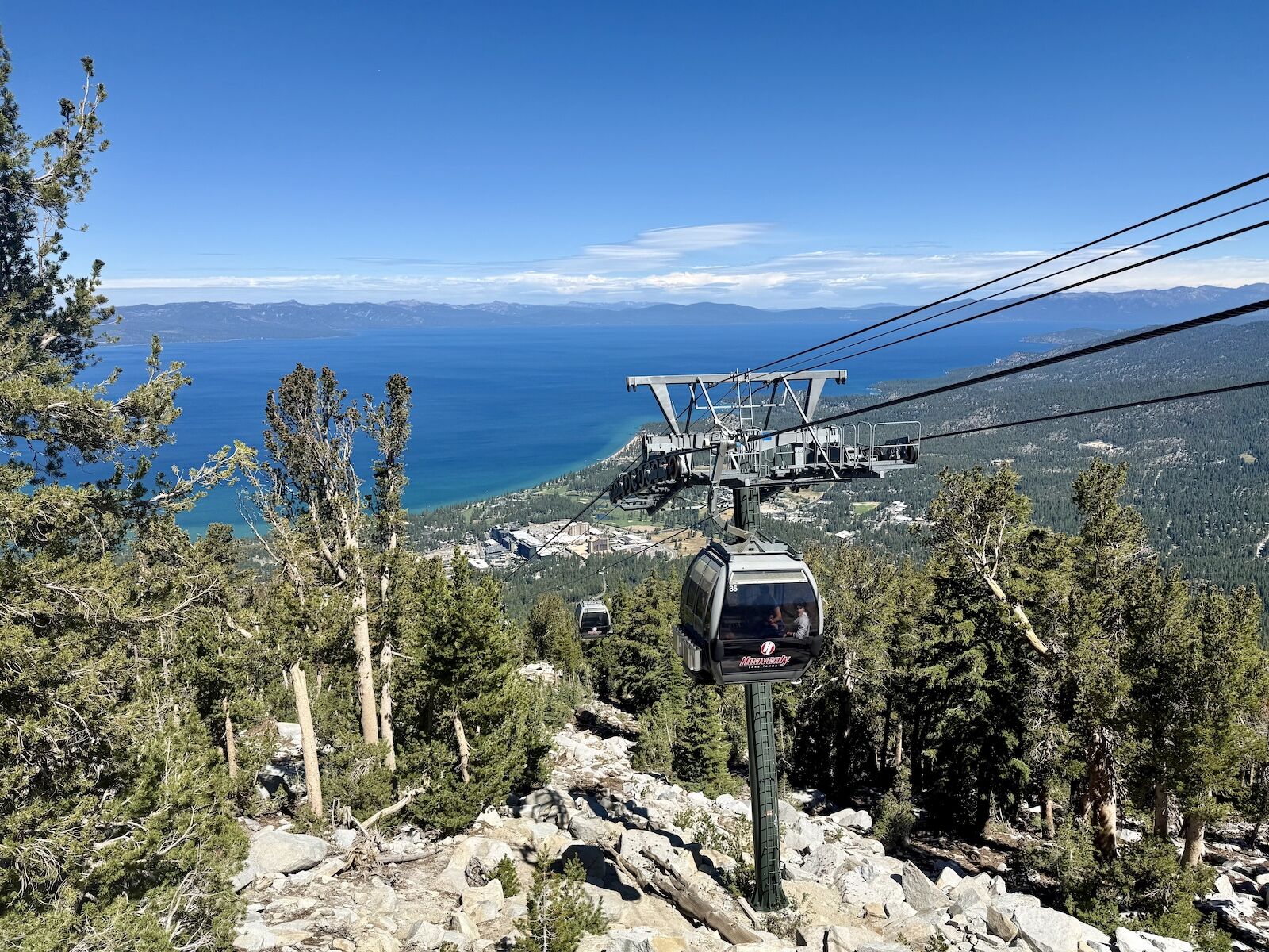 lake tahoe summer trip - heaven;y gondols