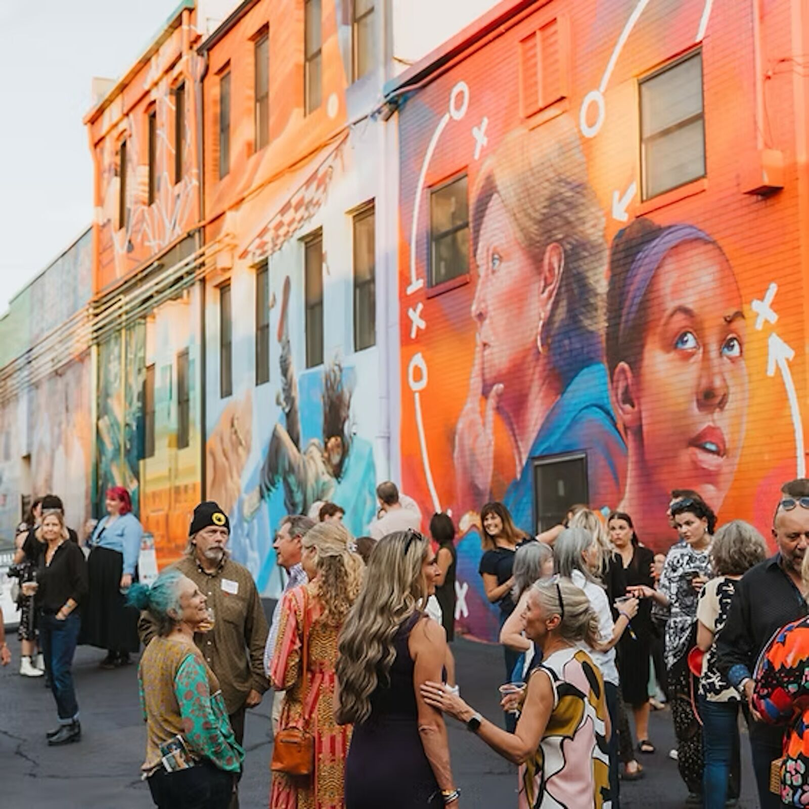 people at knoxwalls festival