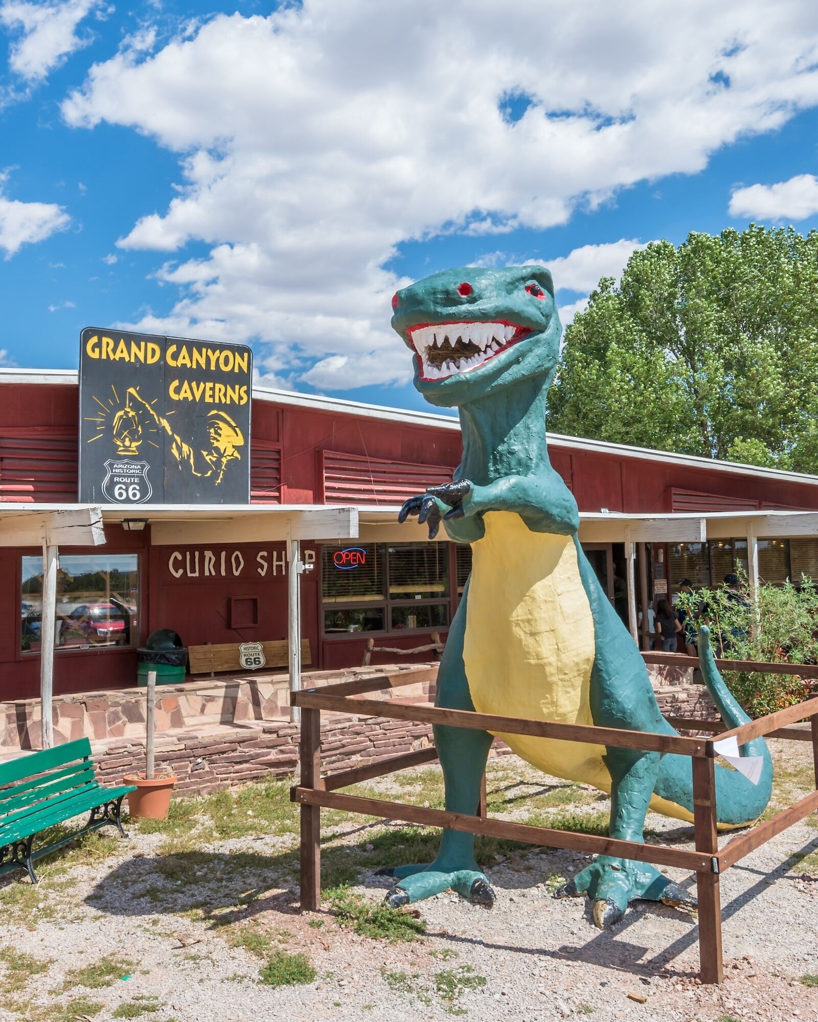 where to camp on route 66 - peach springs