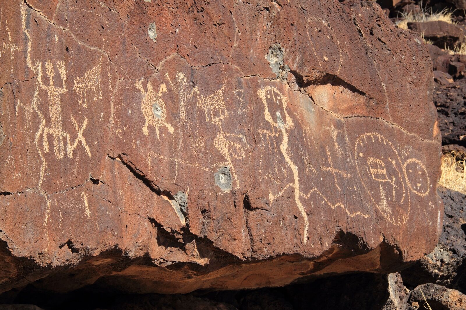 parks near route 66 - petroglyph