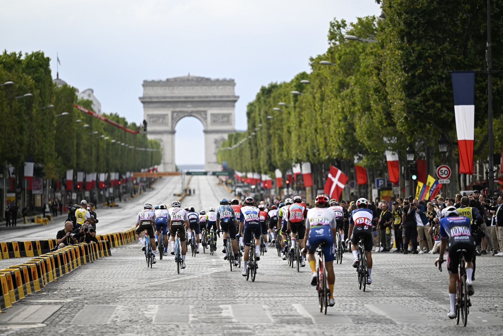 first time tour de france - men in paris