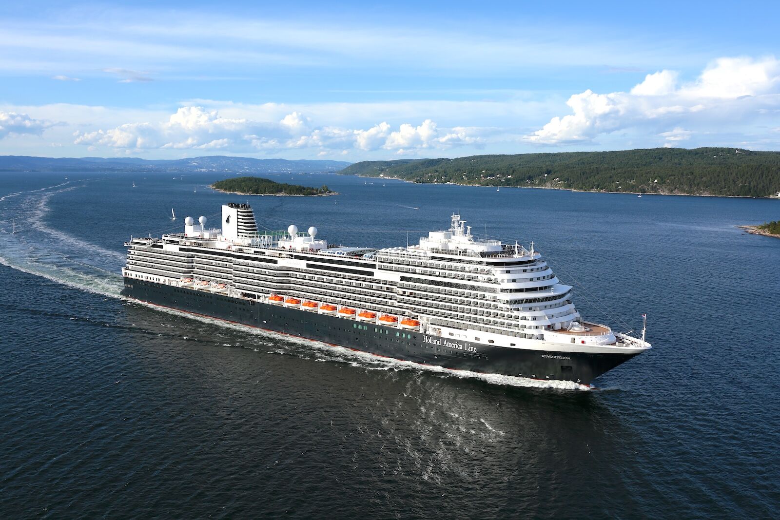 repositioning cruise - holland america ship