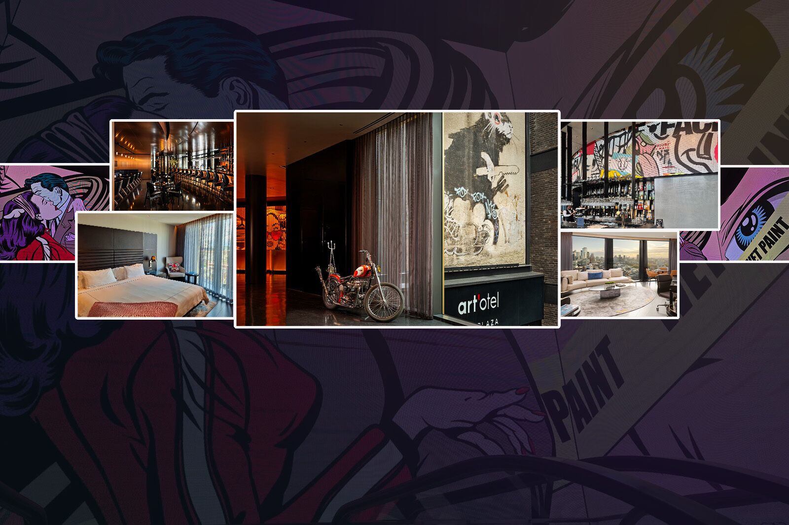 TravelWireDaily — Inside London’s Art Hotel Built Around a Banksy Mural
