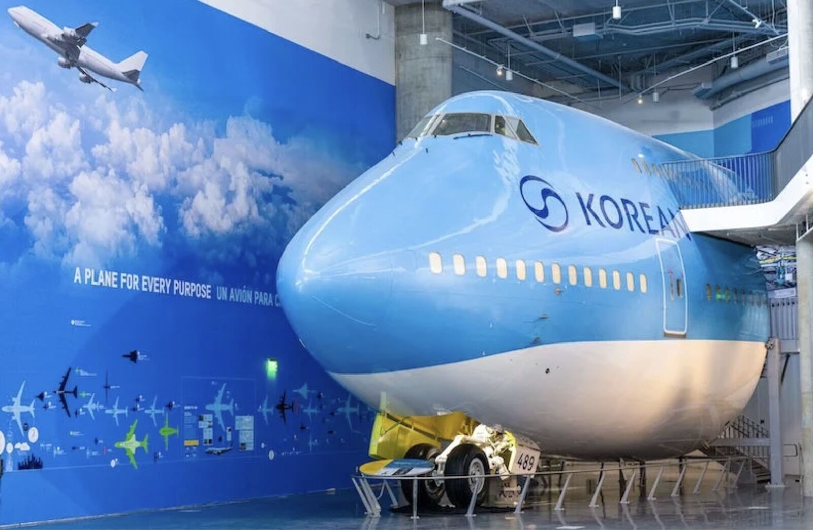 korean air donated 747