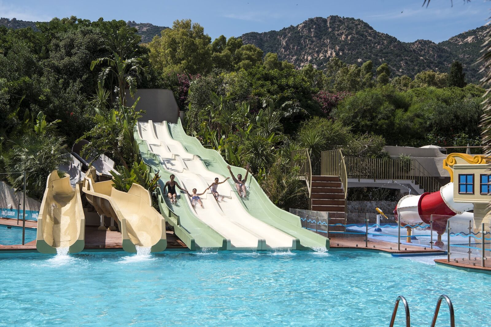 forte village sardinia review - waterslides
