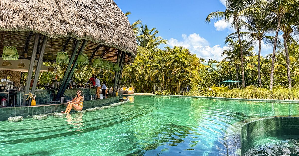 Dominikánský Club Med, kde si každý host vybere své vlastní létní sny. Já jsem zvolila jógu v korunách stromů