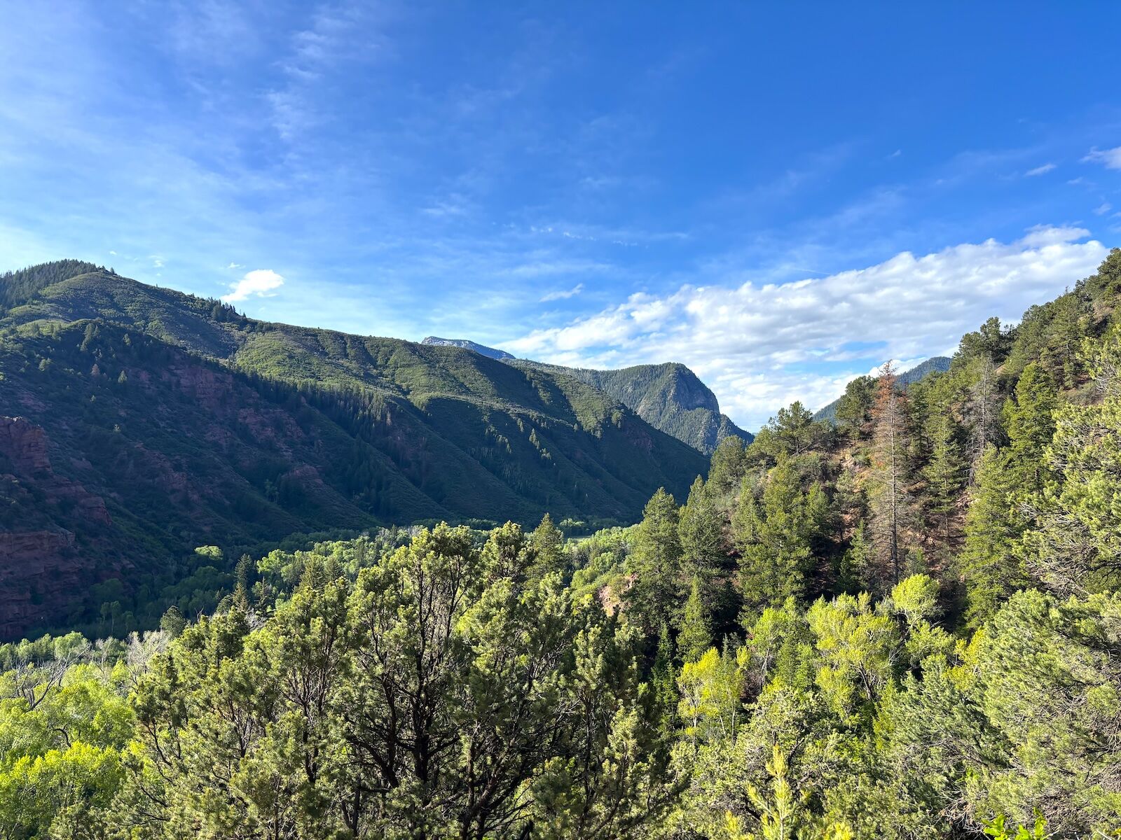 rocky mountains near carbondale