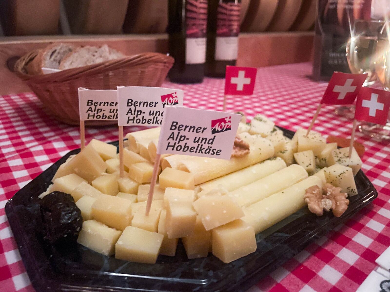 swiss cheese grotto - types of cheese
