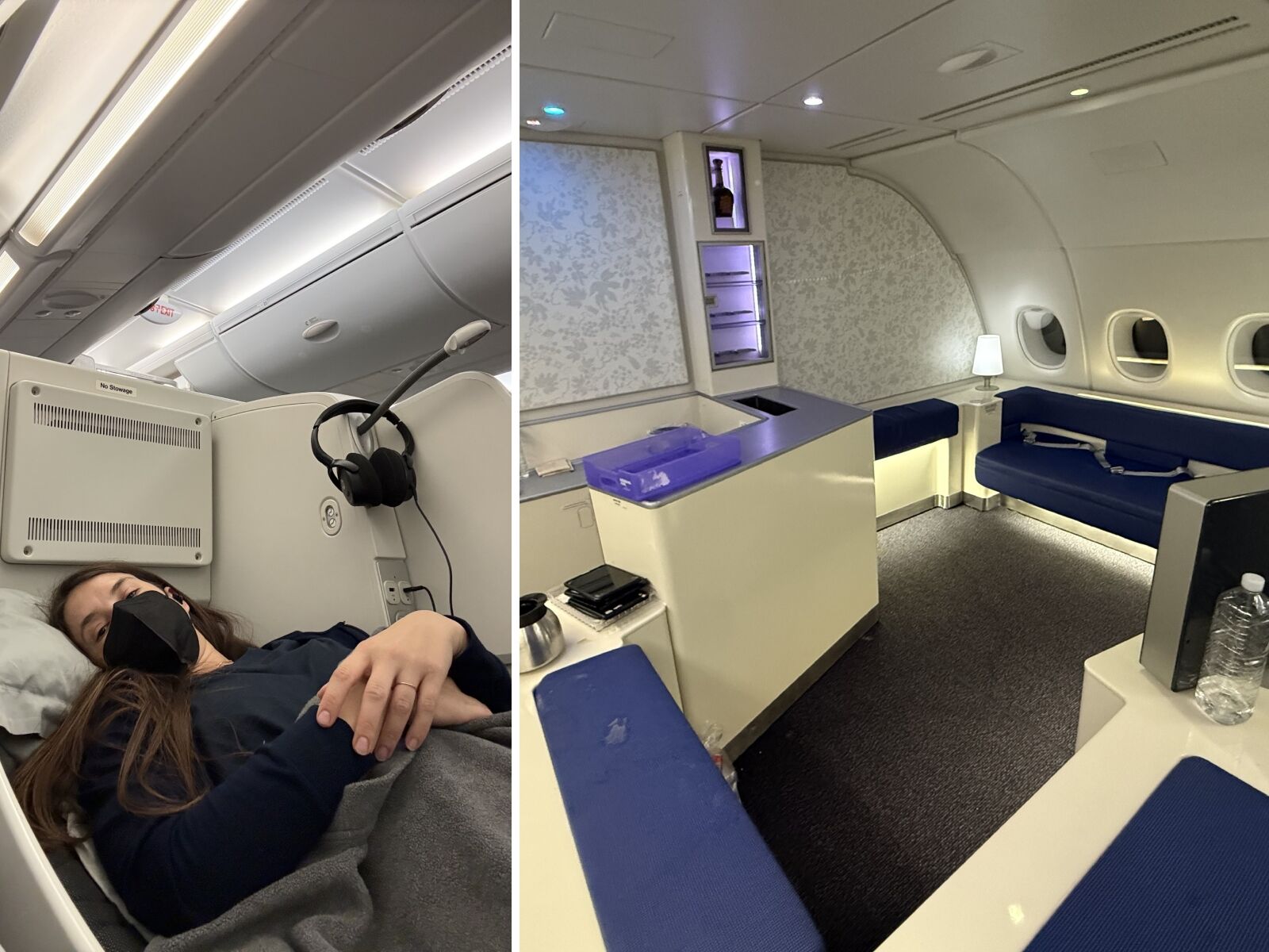 korean air prestige class - ways to relax