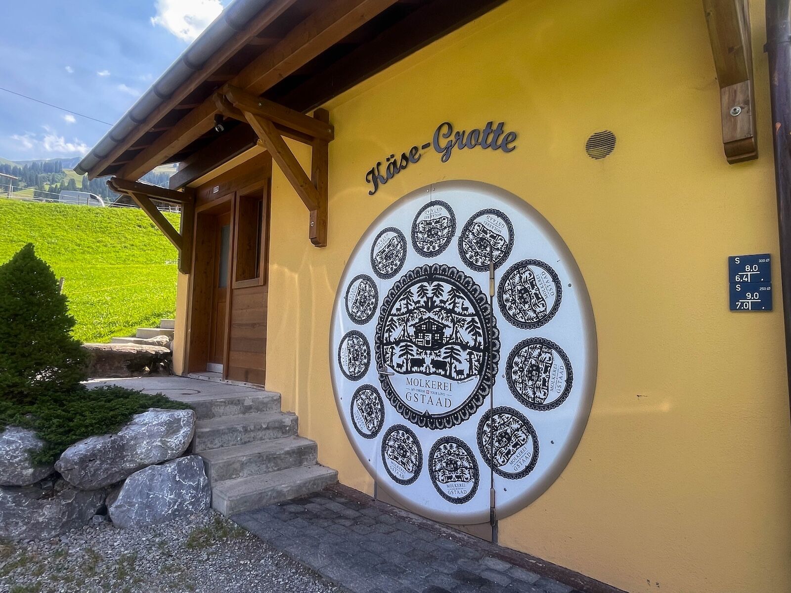 swiss cheese grotto - entrance