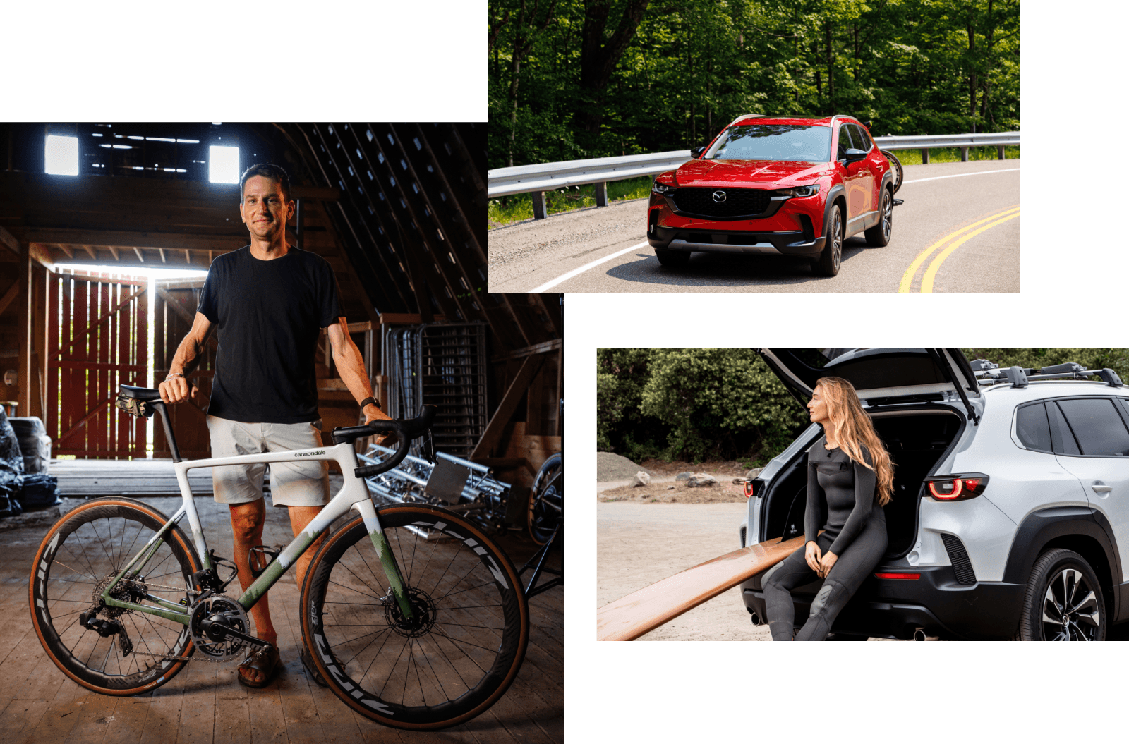 Mazda lifestyle collage
