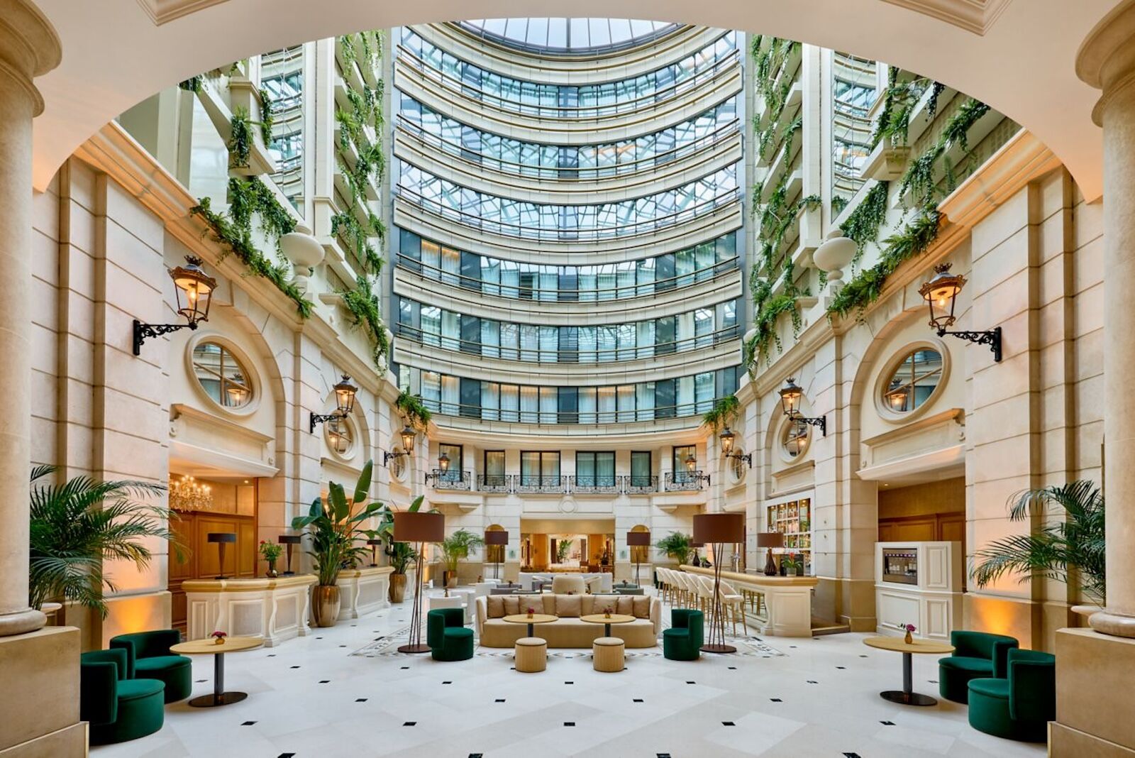 Marriott Champs-Elysees Paris lobby