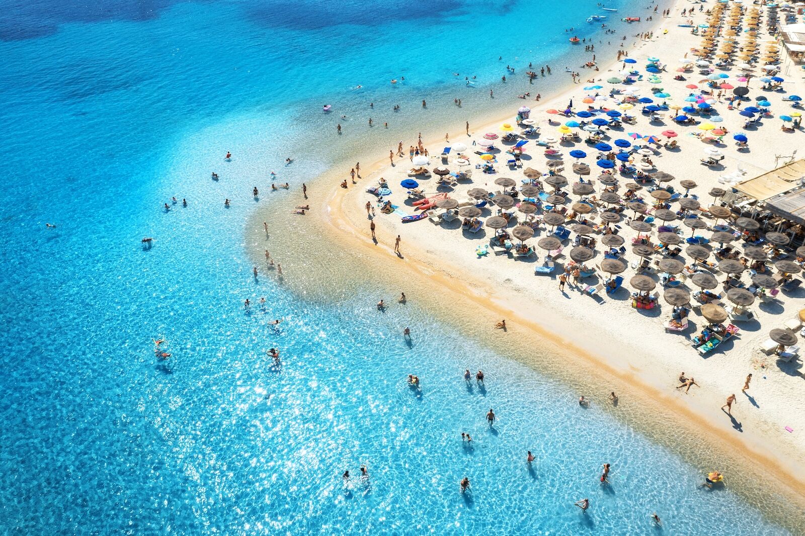 Spiaggia di Tuerredda in sardinia 