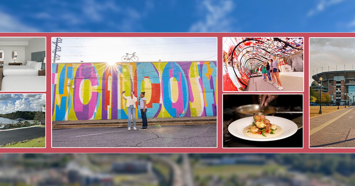 Tuscaloosa v Alabamě: Průvodce zábavou, gastronomií a ubytováním
