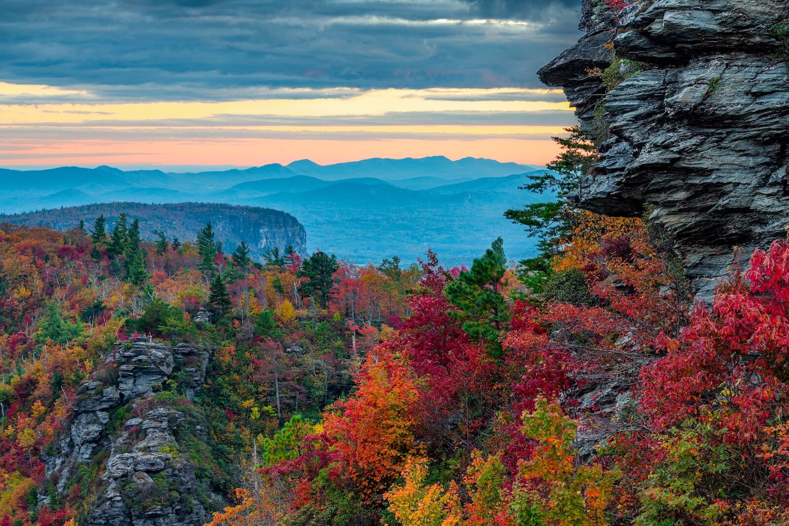 north carolina autumn road trip