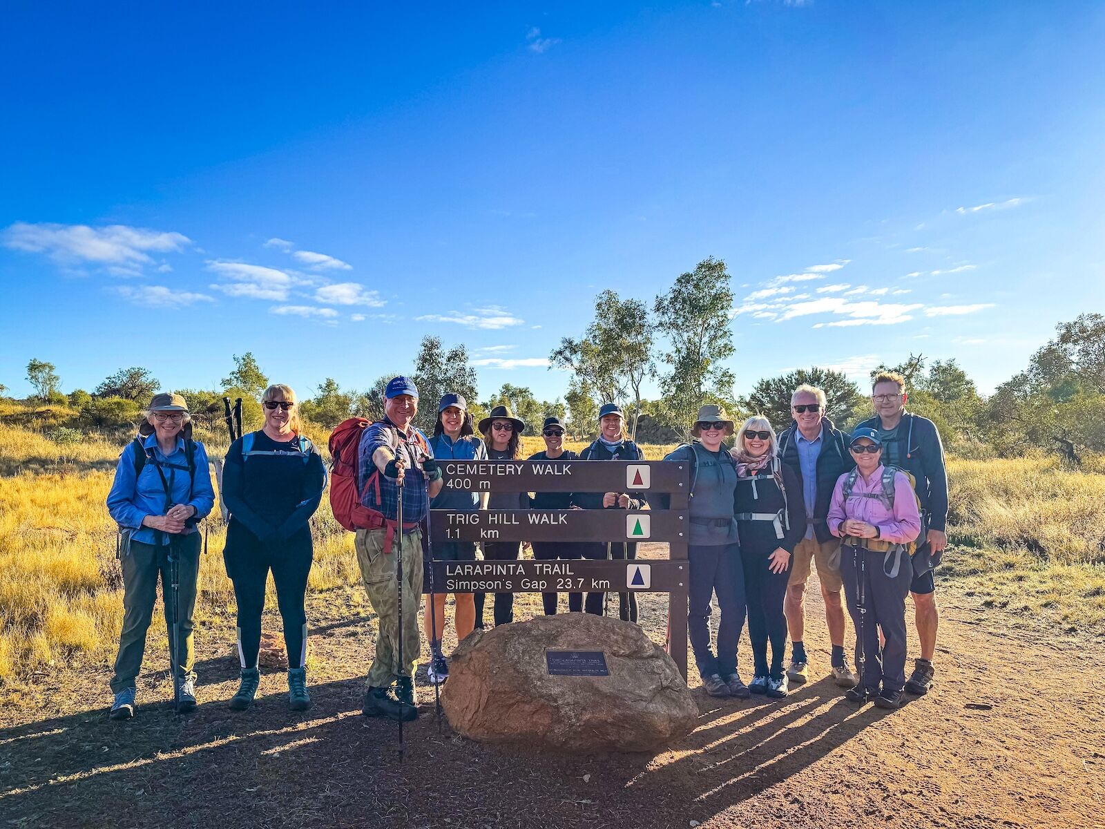  Larapinta Trail - full group