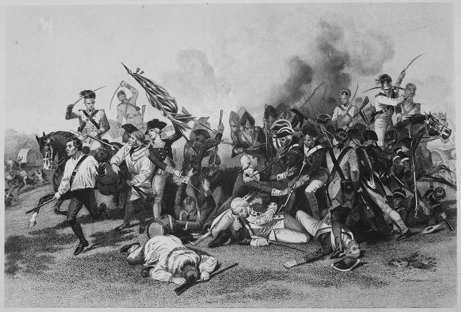 Traveling on the 4th of july - historic image