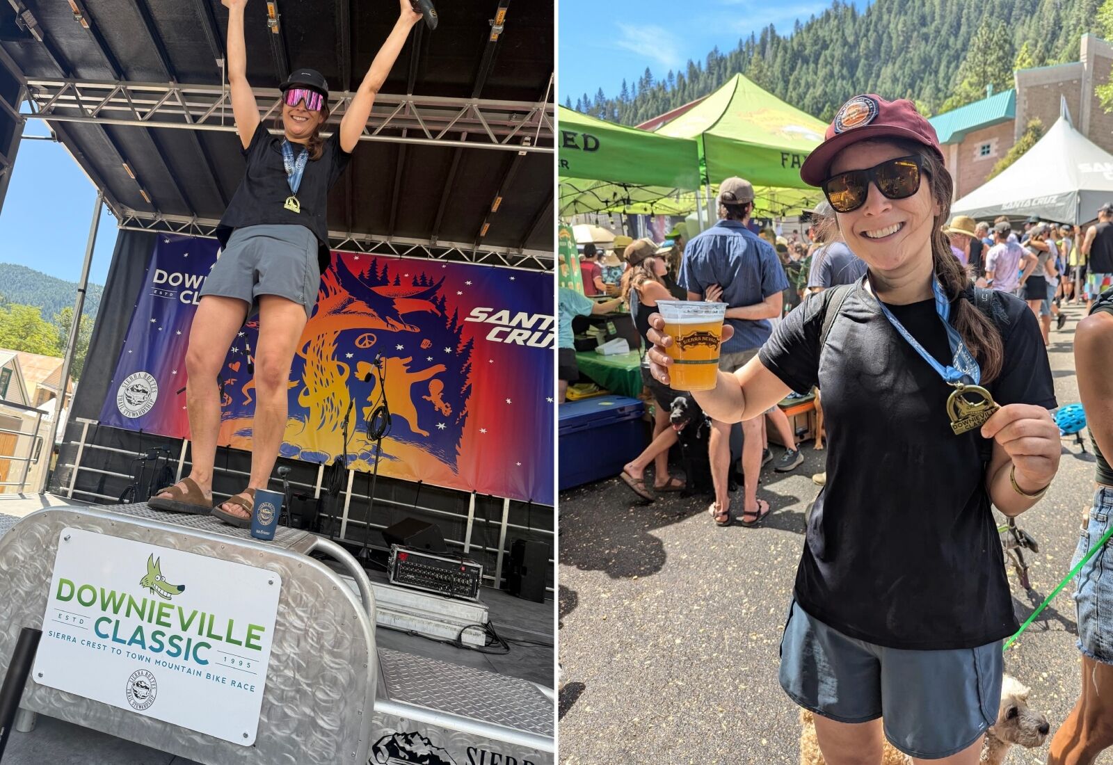 singlespeed downieville classic - winning