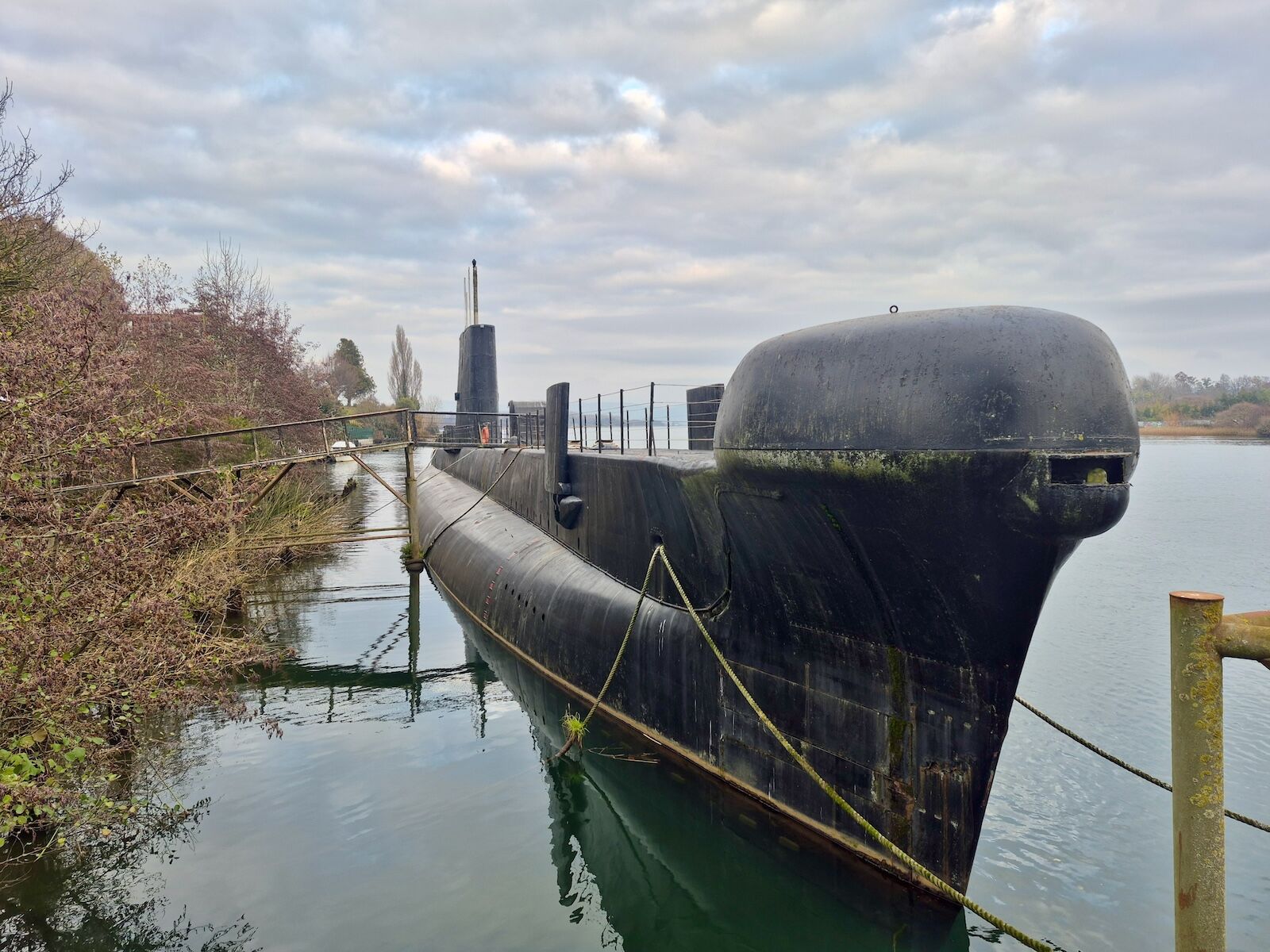 submarine o'brien in validvia, chile